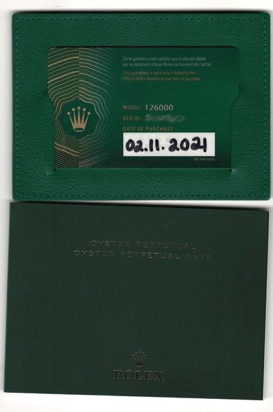 Rolex Oyster Perpetual 126000